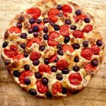 La focaccia con pomodorini e olive di Focazz