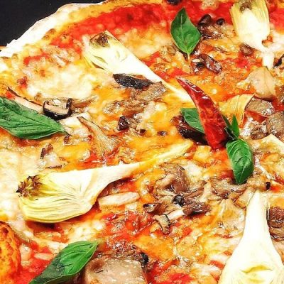 pizza-vegana-de-alcachofas